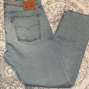 Levi's Blue Straight Jeans Classic Fit